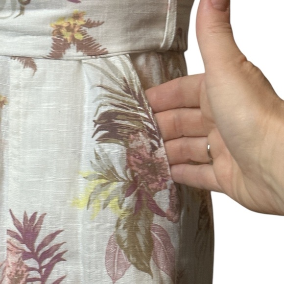 Minkpink floral print wide leg fully lined maxi jumpsuit - Picture 7 of 14